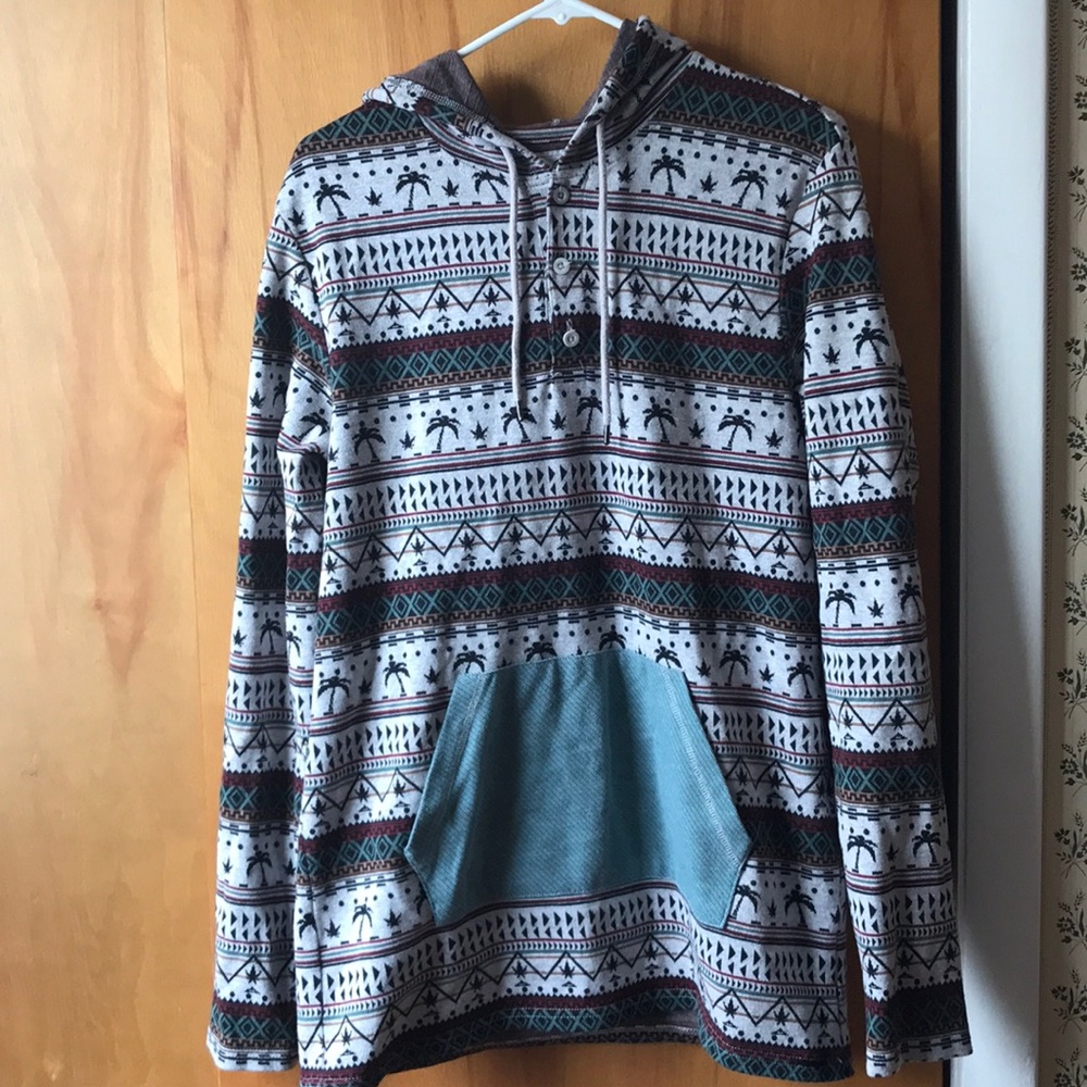 Men’s Large Patterned Sweatshirt